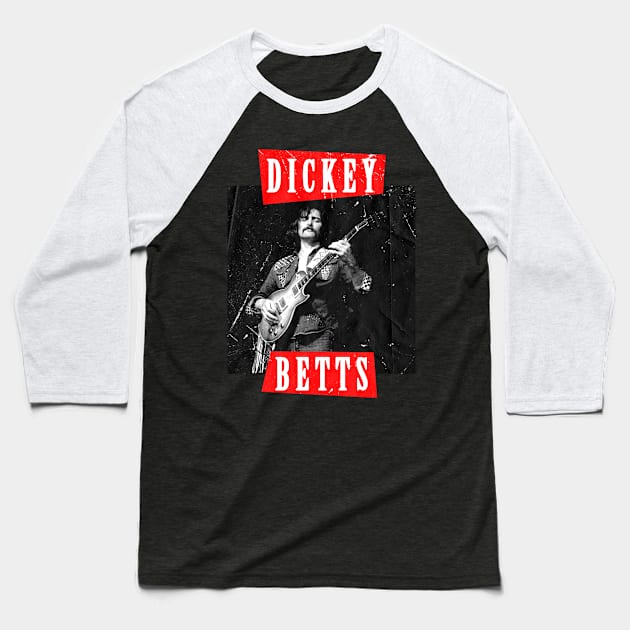 ##Dickey Betts## Baseball T-Shirt by clownescape